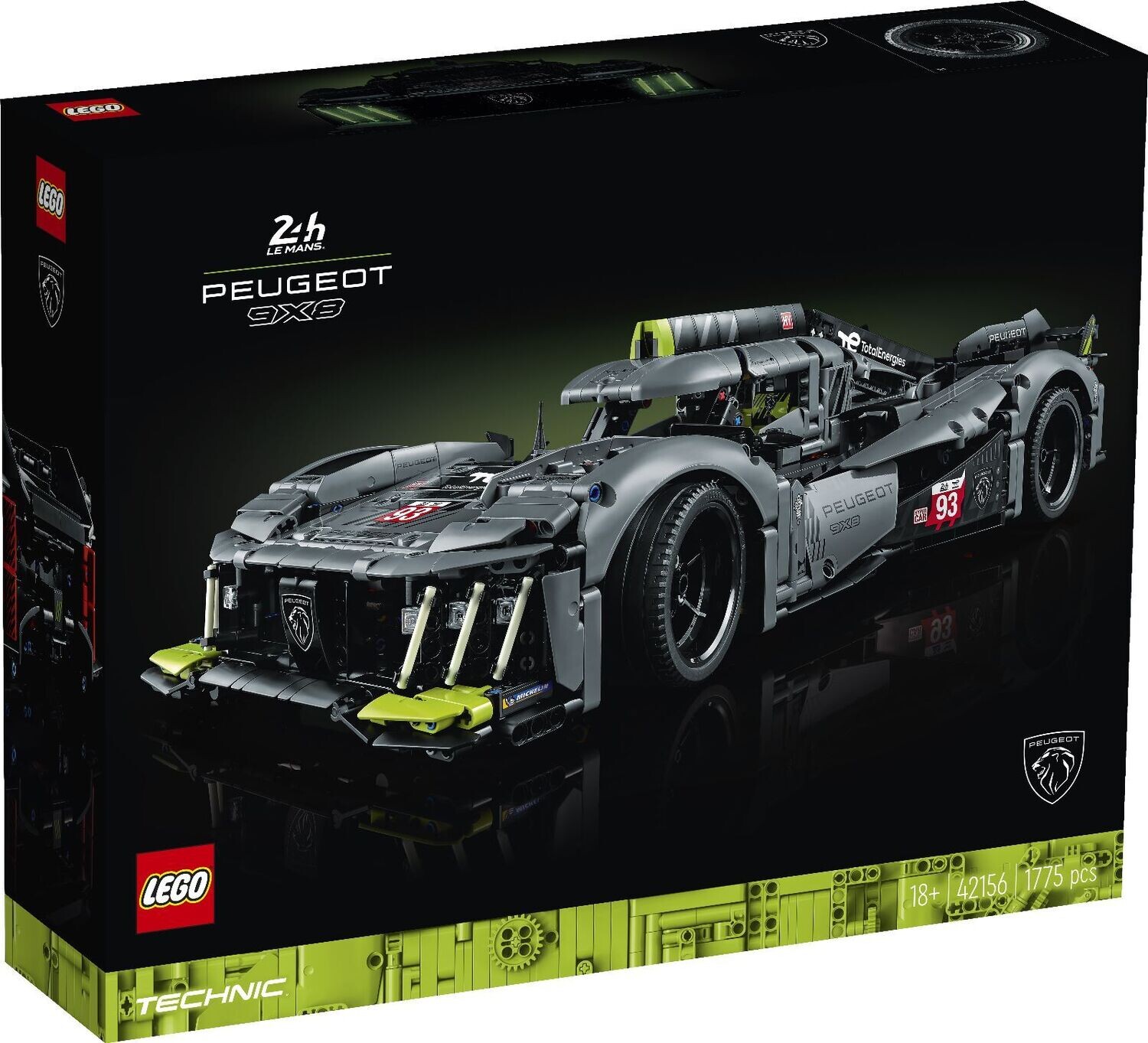 LEGO Technic 42156 - Peugeot 9X8 Hypercar