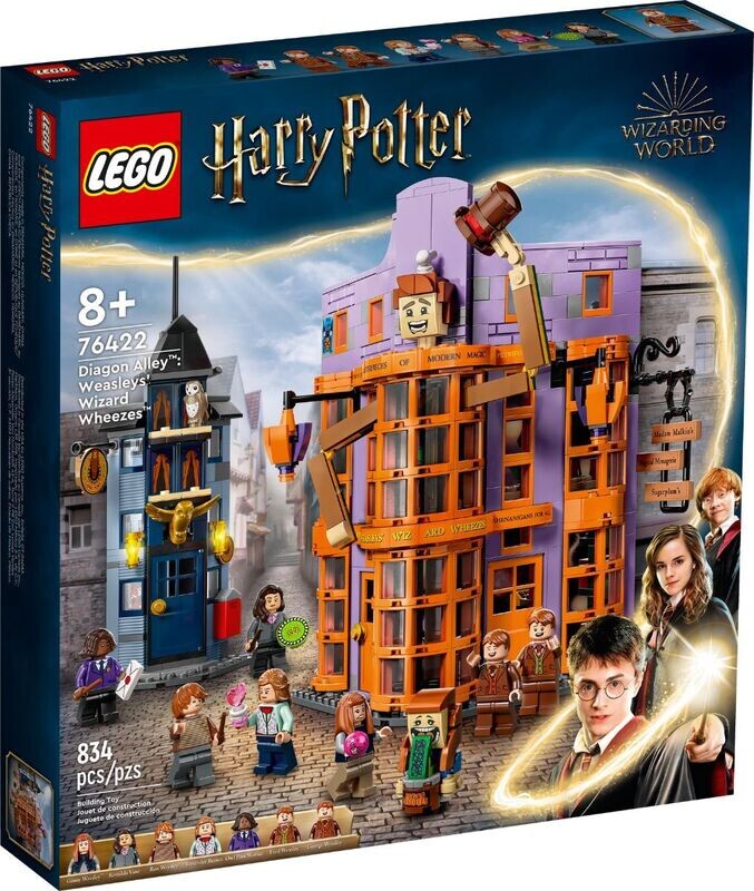 LEGO Harry Potter 76422 De Wegisweg: De Tovertweelings Topfopshop