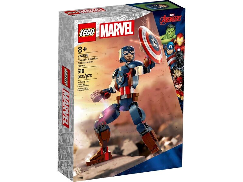 LEGO Marvel 76258 -  Captain America Construction Figure