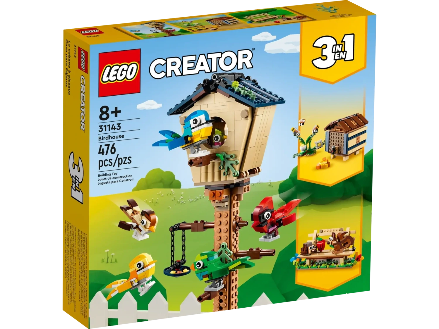 LEGO Creator 3-in-1 31143 - Birdhouse