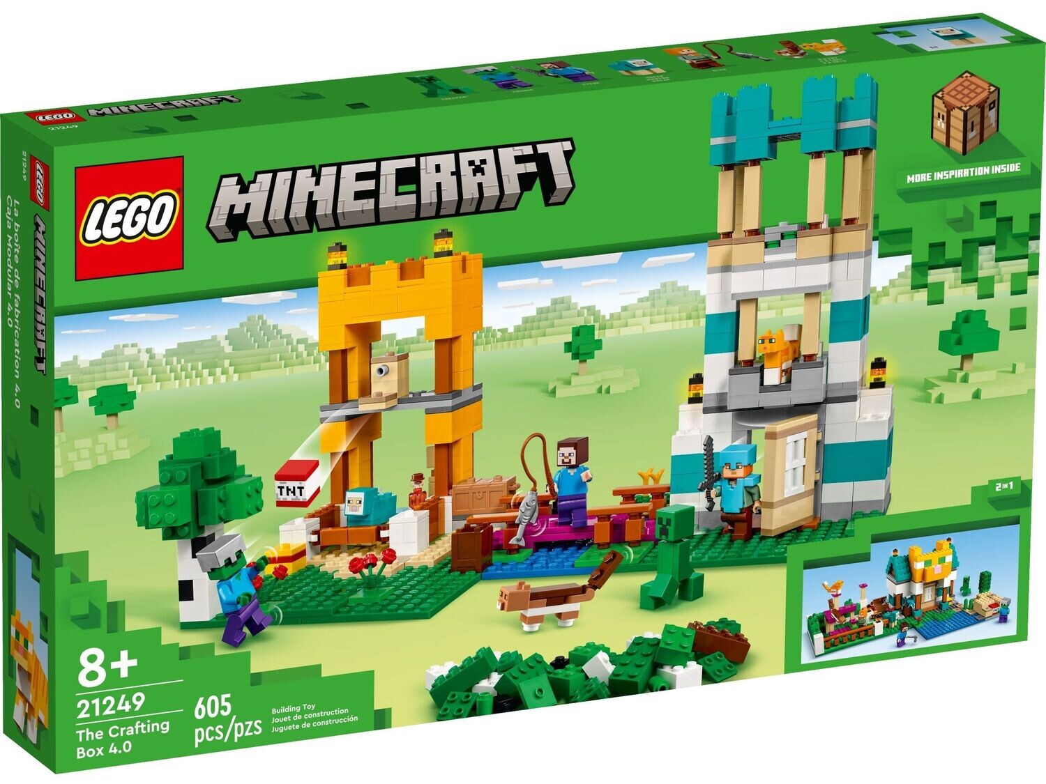 LEGO Minecraft 21249 - The Crafting Box 4.0