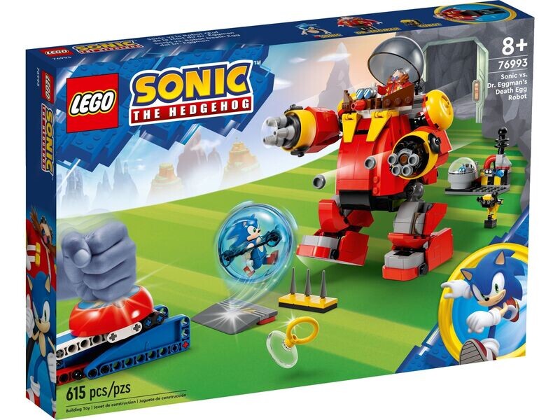 LEGO Sonic the Hedgehog 76993 - Sonic vs. Dr. Eggman's Death Egg Robot