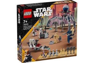 LEGO Star Wars 75372 - Clone Trooper™ and Battle Droid™ Battle Pack