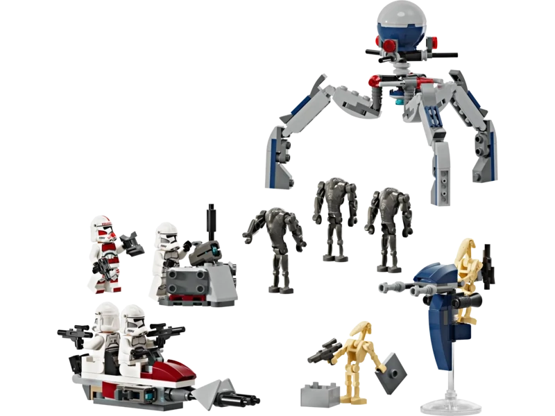LEGO Star Wars 75372 - Clone Trooper™ and Battle Droid™ Battle Pack