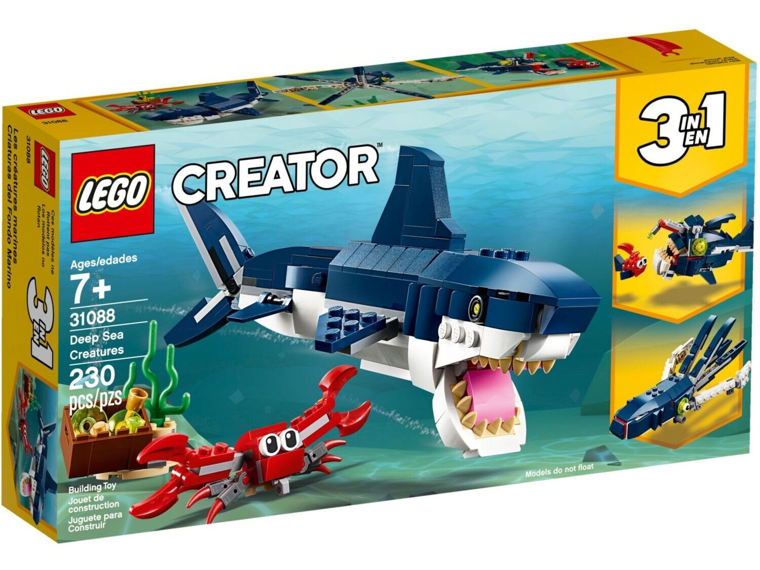 LEGO Creator 3-in-1 31088 - Deep Sea Creatures