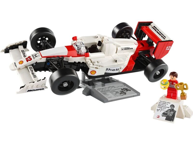 LEGO Icons 10330 - McLaren MP4/4 en Ayrton Senna