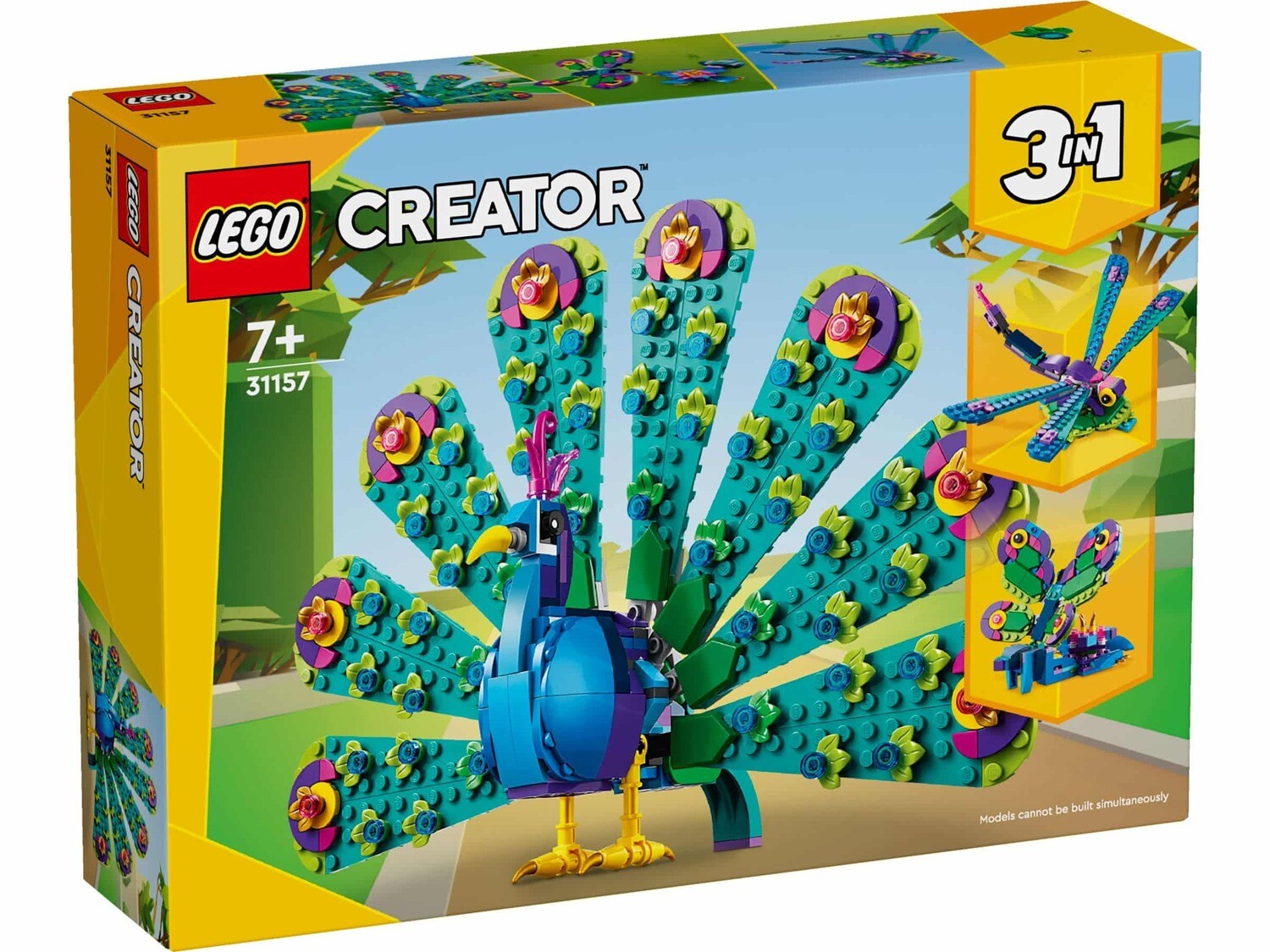LEGO Creator 3-in-1 31157 - Exotische pauw