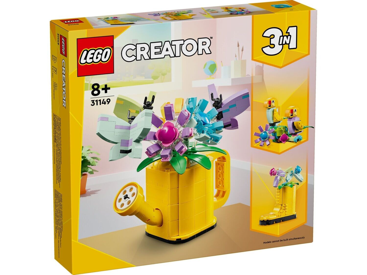 LEGO Creator 3-in-1 31149 - Bloemen in gieter