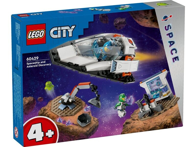LEGO City 60429 - Spaceship and Asteroid Discovery