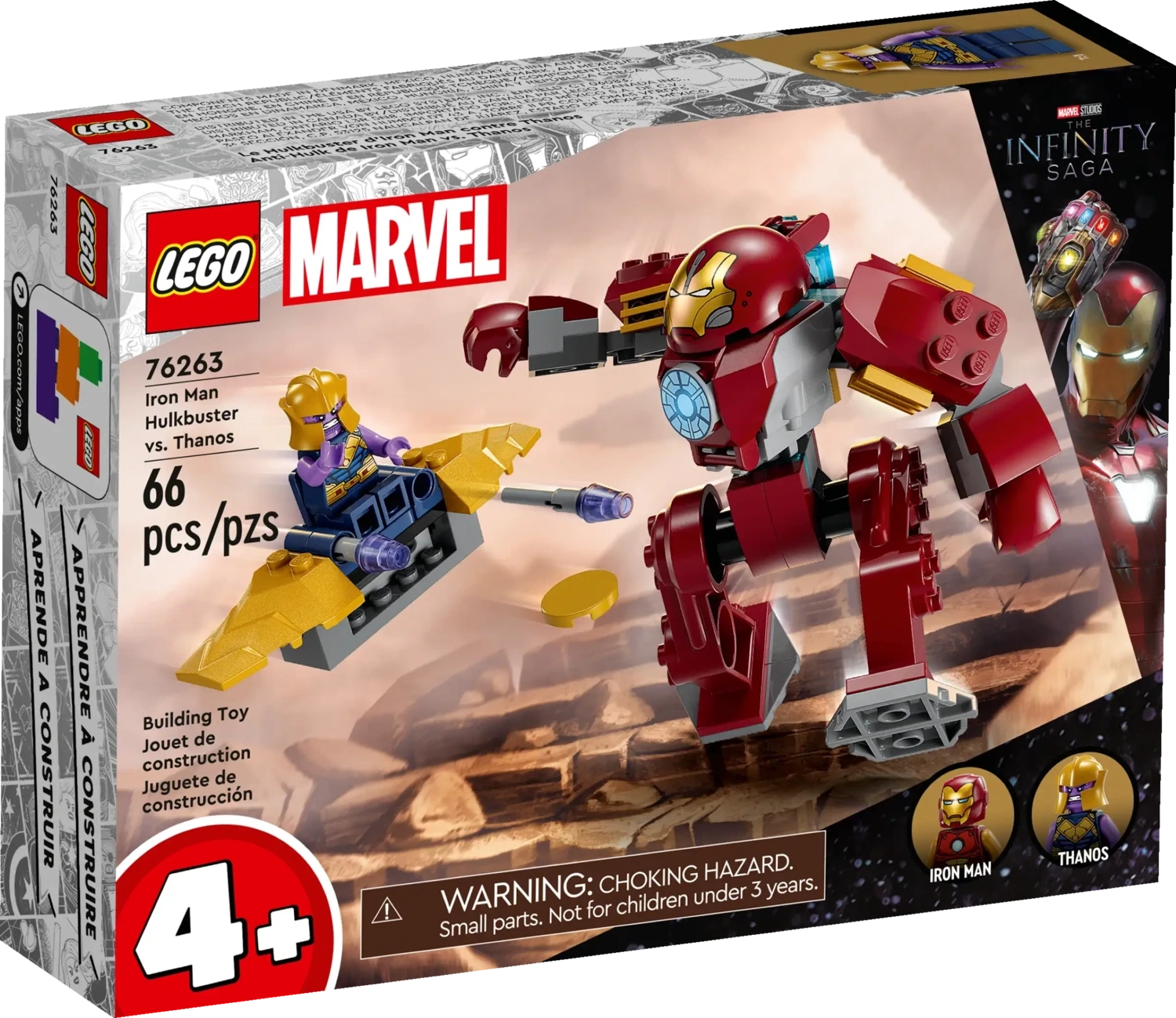 LEGO Marvel 76263 - Iron Man Hulkbuster vs. Thanos