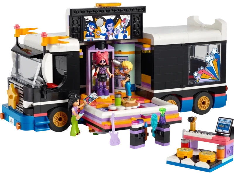 LEGO Friends 42619 - Pop Star Music Tour Bus