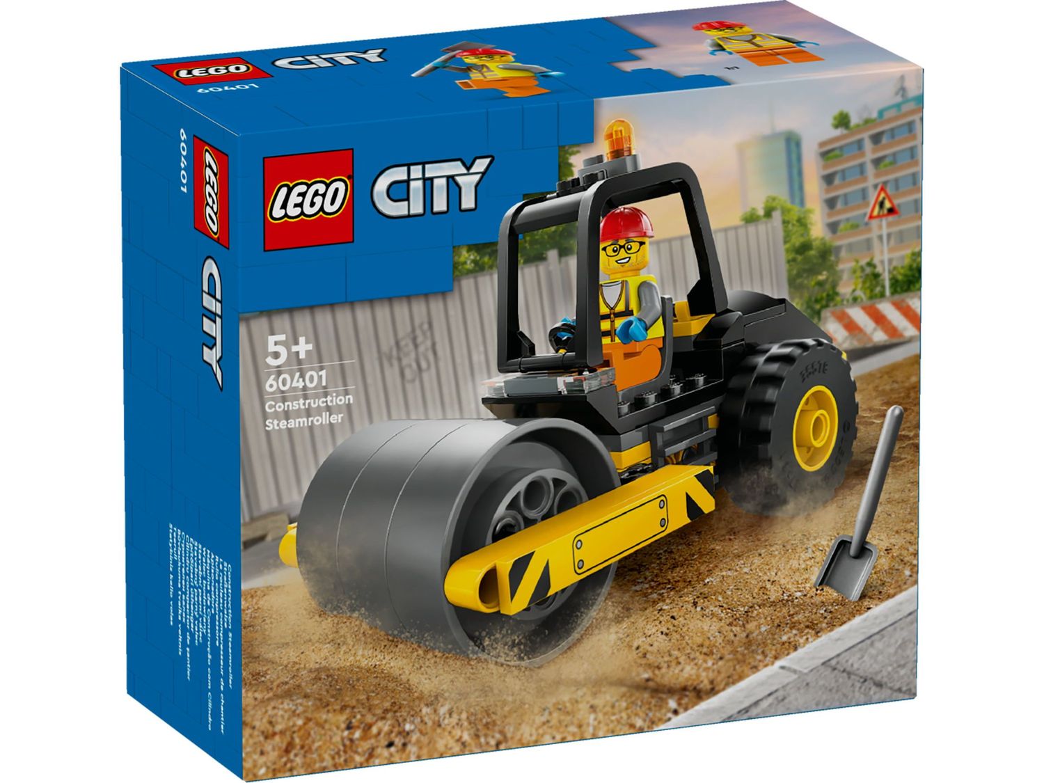 LEGO City 60401 - Construction Steamroller