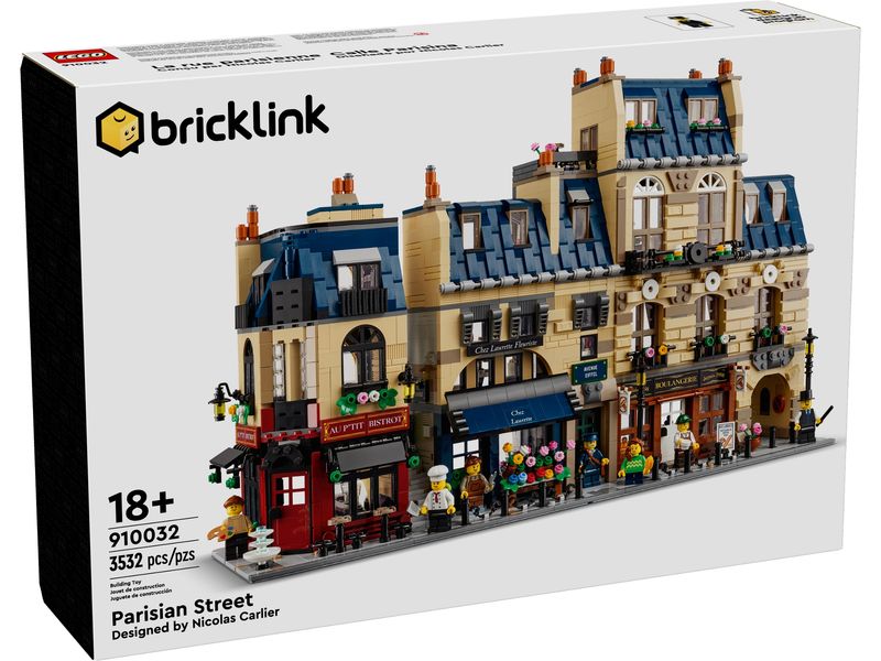 LEGO BrickLink Designer Program 910032 Parisian Street
