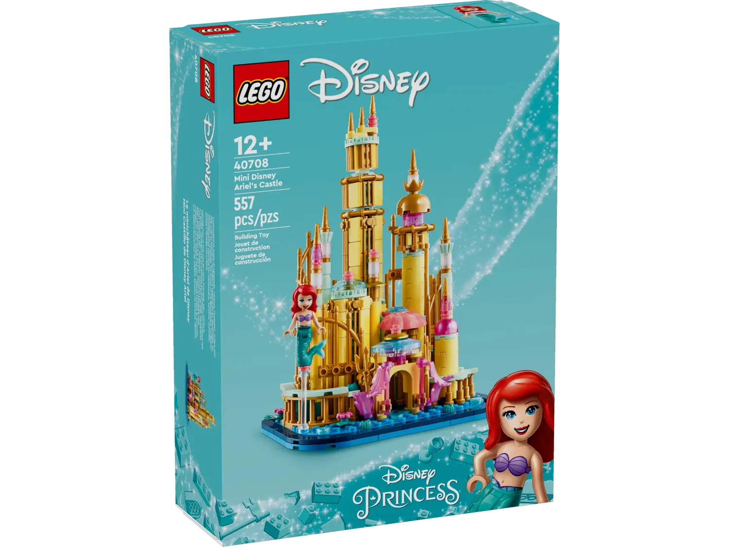 LEGO Disney 40708 - Mini Disney kasteel van Ariël