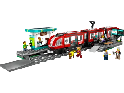 LEGO City 60423 - Downtown Streetcar and Station