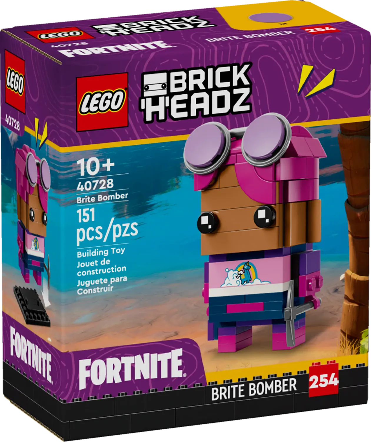 LEGO BrickHeadz 40728 - Brite Bomber