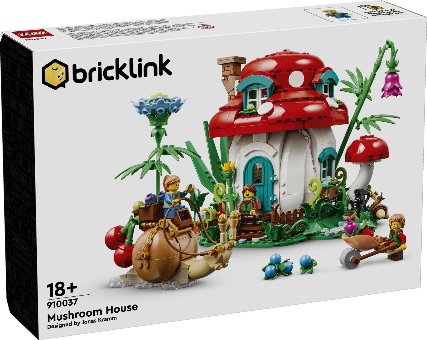 LEGO BrickLink Designer Program 910037 - Mushroom House