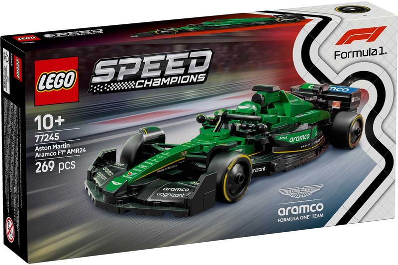 LEGO Speed Champions 77245 - Aston Martin Aramco F1® AMR24 Race Car