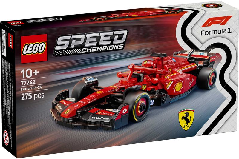 LEGO Speed Champions 77242 - Ferrari SF-24 F1 Race Car