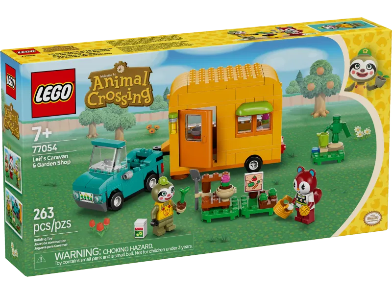 LEGO Animal Crossing 77054 -Leif's Caravan &amp; Garden Shop