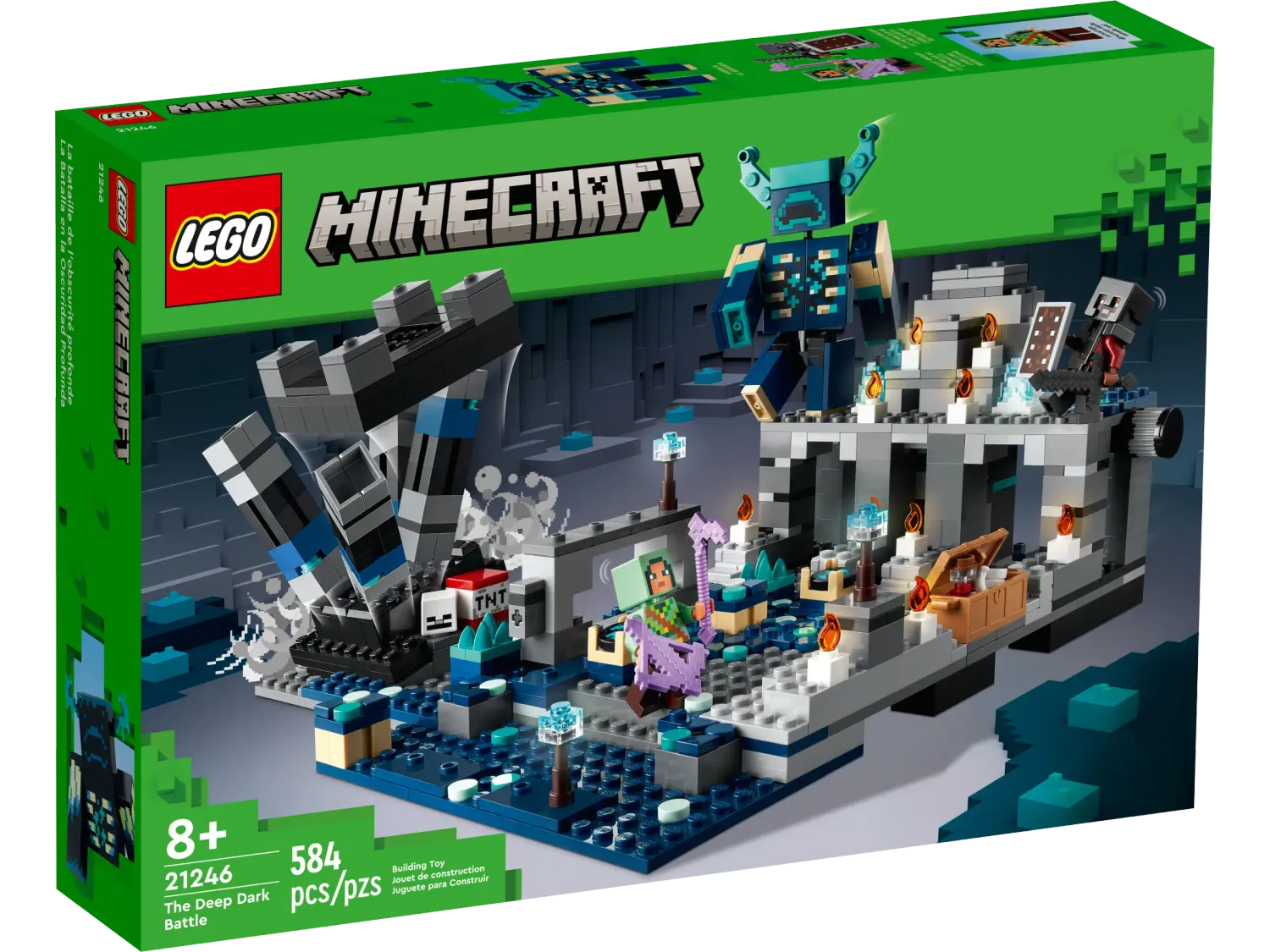LEGO Minecraft 21246 - The Deep Dark Battle