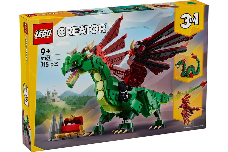 LEGO Creator 3-in-1 31161 - Medieval Dragon