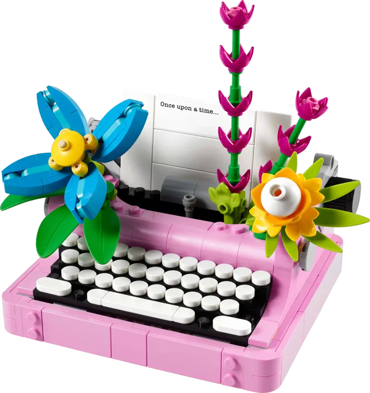LEGO Creator 3-in-1 31169 - Typewriter with Flowers