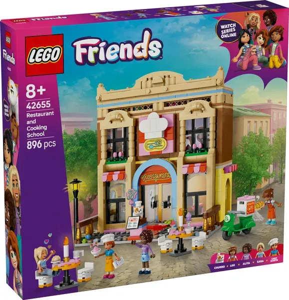 LEGO Friends 42655 - Restaurant and Cooking School