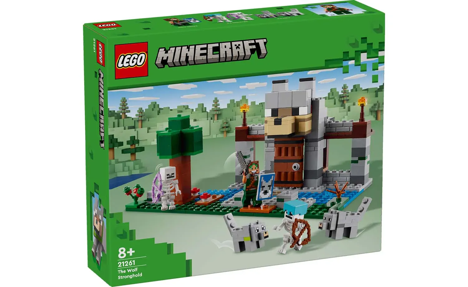 LEGO Minecraft 21261 - The Wolf Stronghold