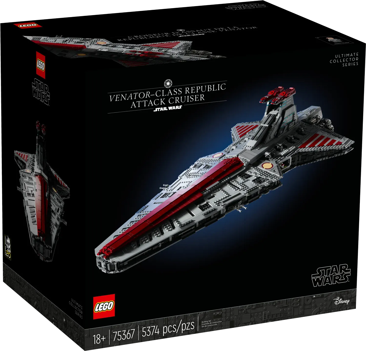 LEGO Star Wars 75367 - Venator-Class Republic Attack Cruiser