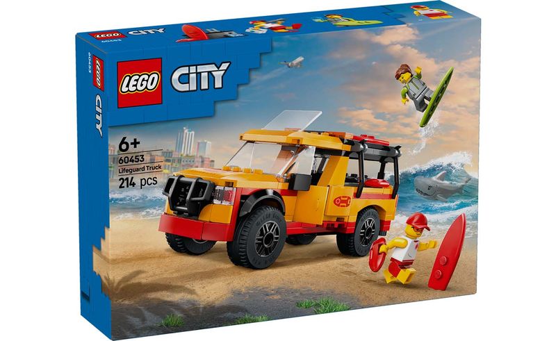 LEGO City 60453 - Lifeguard Beach Rescue Truck