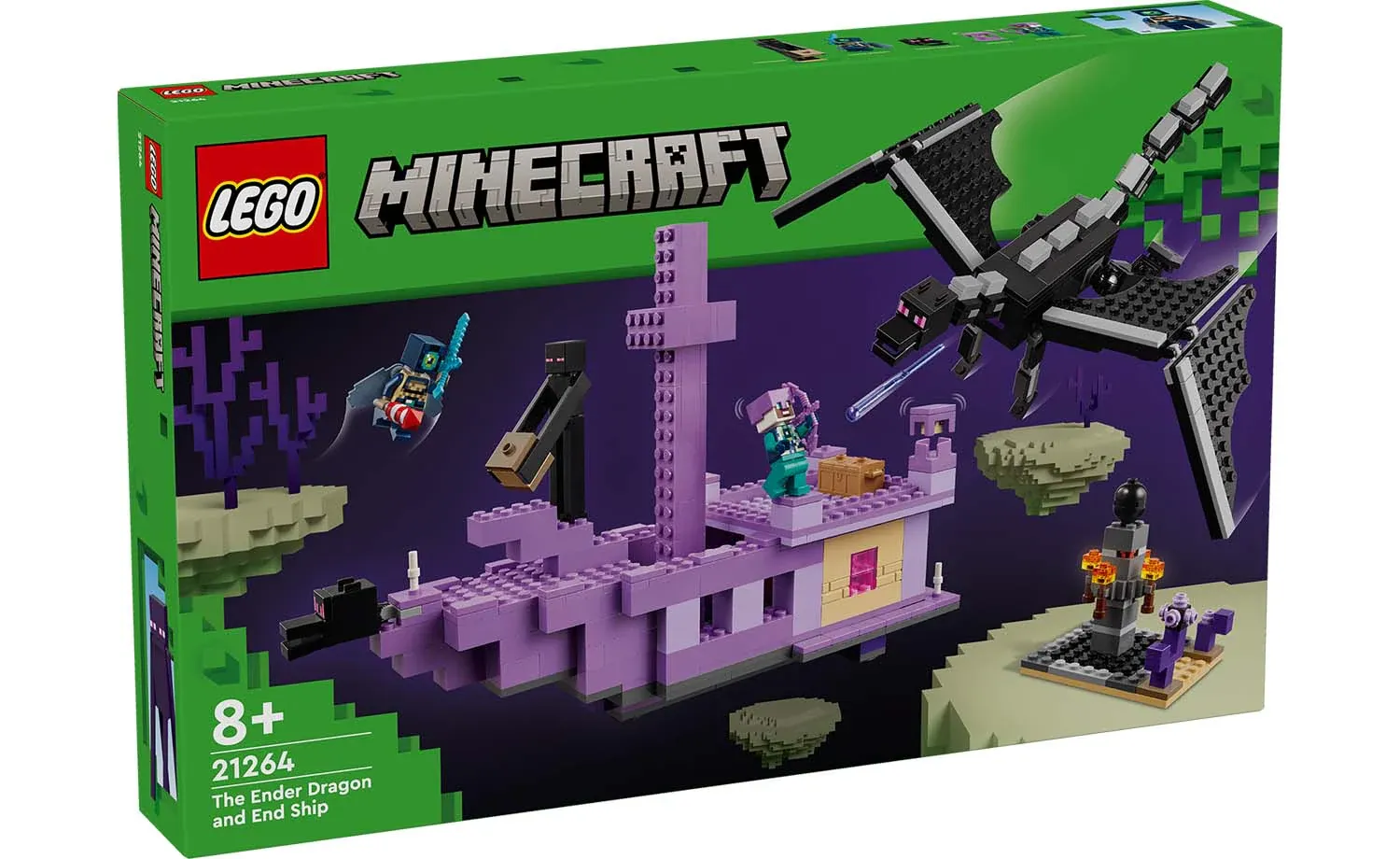LEGO Minecraft 21264 - The Ender Dragon and End Ship