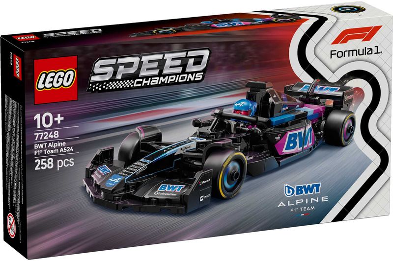 LEGO Speed Champions 77248 - BWT Alpine F1® Team A524 Race Car