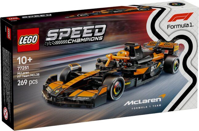 LEGO Speed Champions 77251 - McLaren F1® Team MCL38 Race Car