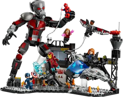 LEGO Marvel 76314 - Captain America: Civil War Action Battle