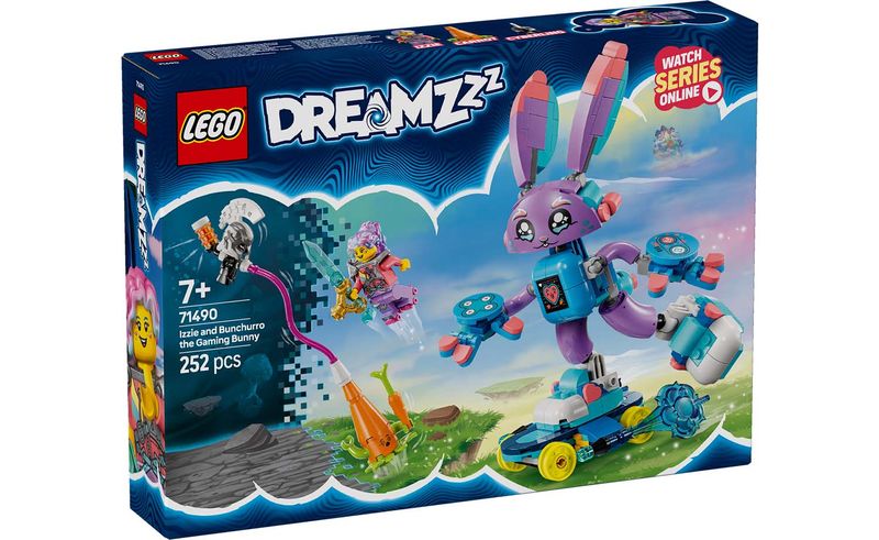 LEGO DreamZzz 71490 - Izzie and Bunchurro the Gaming Bunny