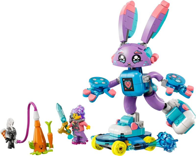 LEGO DreamZzz 71490 - Izzie and Bunchurro the Gaming Bunny