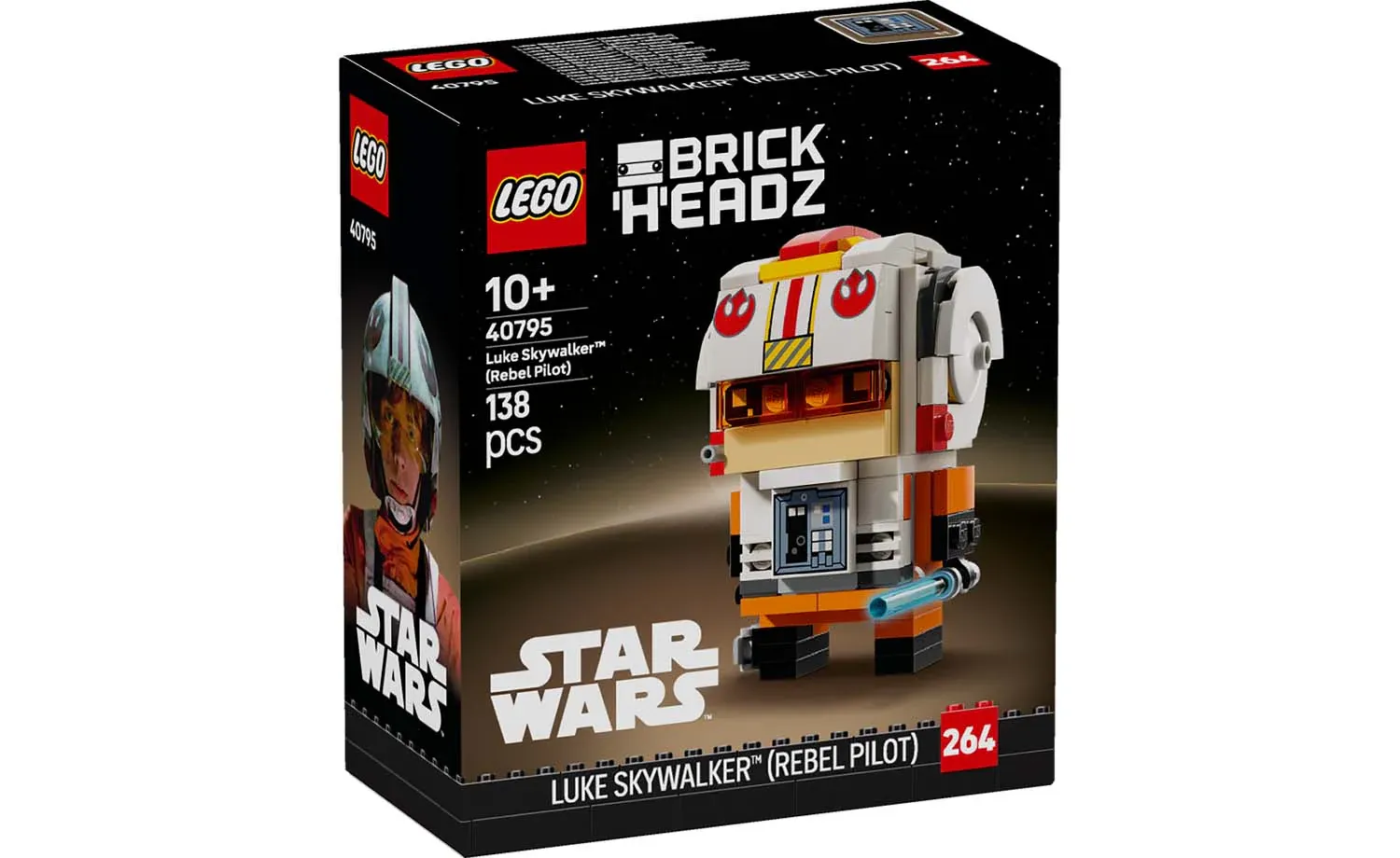 LEGO BrickHeadz 40795 - Luke Skywalker (rebellenpiloot)