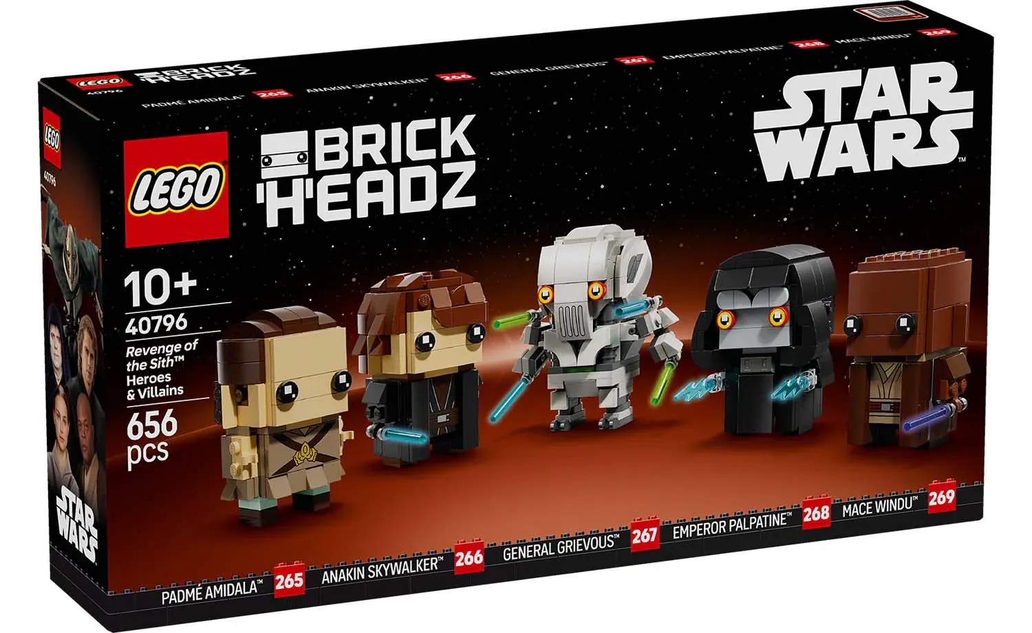 LEGO BrickHeadz 40796 - Revenge of the Sith helden en schurken