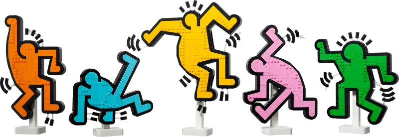 LEGO Art 31216 - Keith Haring – Dancing Figures