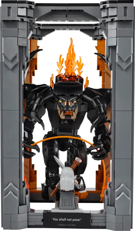 LEGO Icons 10367 - The Lord of the Rings: Balrog™ Book Nook