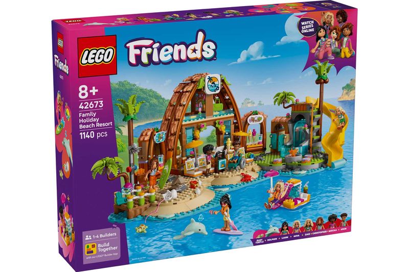 LEGO Friends 42673 - Family Vacation Beach Resort
