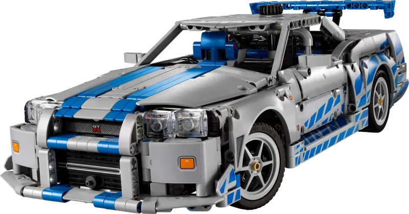 LEGO Technic 42210 - 2 Fast 2 Furious Nissan Skyline GT-R (R34) Car