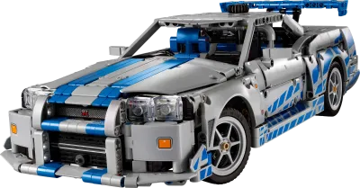 LEGO Technic 42210 - 2 Fast 2 Furious Nissan Skyline GT-R (R34) Car
