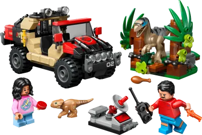 LEGO Jurassic World 76972 - Raptor Off-Road Escape