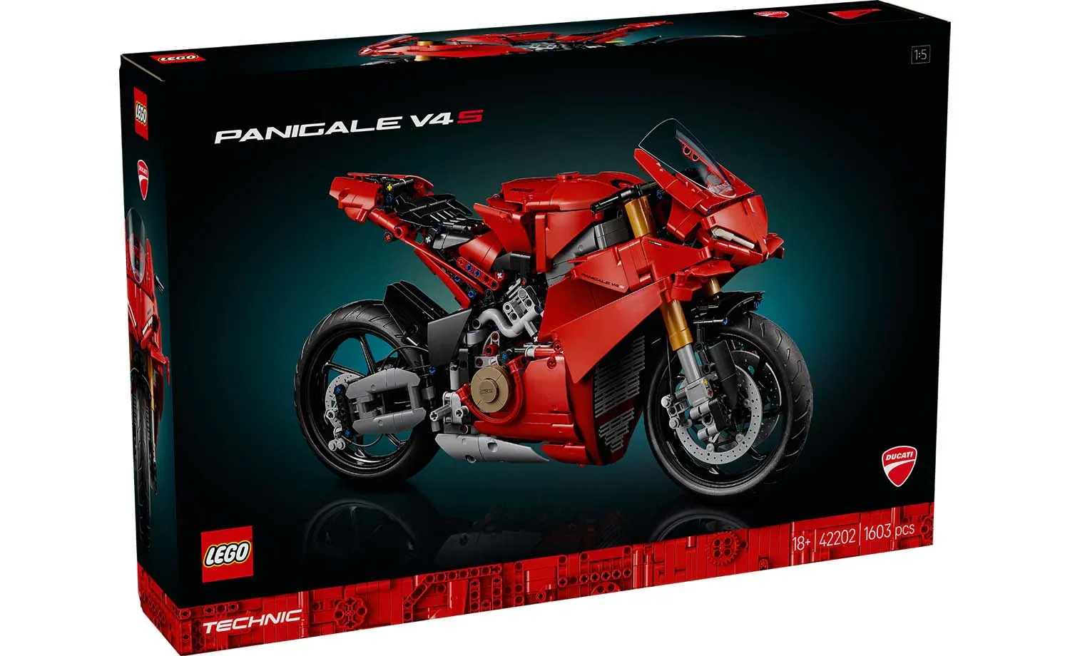 LEGO Technic 42202 - Ducati Panigale V4 S Motorcycle