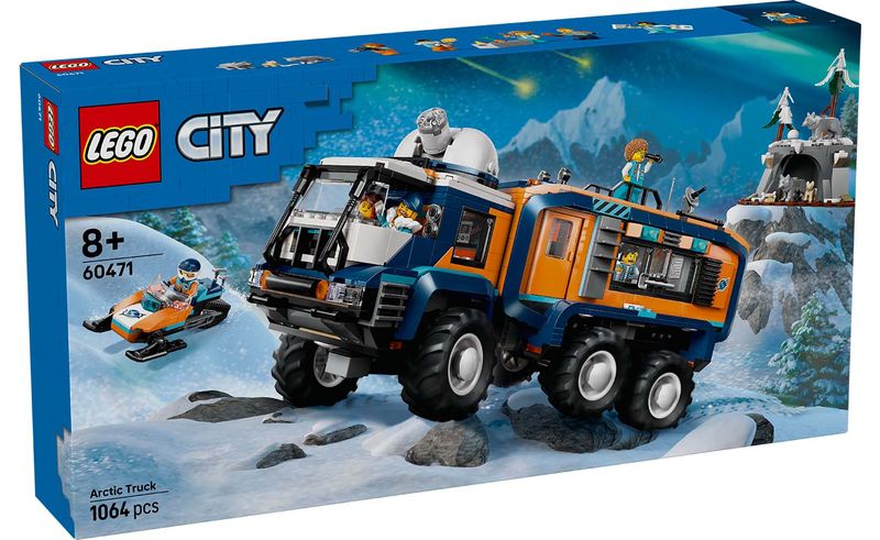 LEGO City 60471 – Arctic Explorer Science Lab Truck