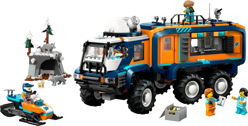 LEGO City 60471 – Arctic Explorer Science Lab Truck
