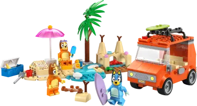 LEGO Bluey 11202 - Bluey's Beach & Family Car Trip