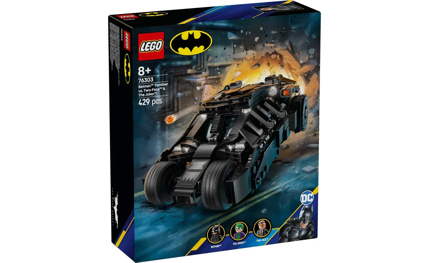 LEGO Marvel 76303 - Batman Tumbler vs. Two-Face en The Joker